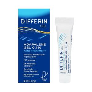 imageDifferin Acne Treatment Gel 30 Day Supply Retinoid Treatment for Face with 01 Adapalene Gentle Skin Care for Acne Prone Sensitive Skin 15g Tube Packaging May VaryTube