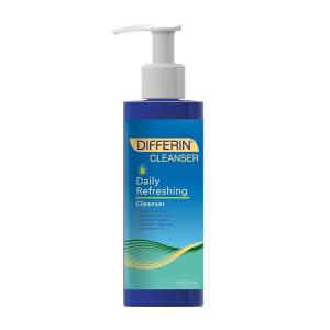 imageDifferin Facial Cleanser by the Makers of Differin Gel Daily Refreshing Face Wash Gentle Skin Care for Acne Prone Sensitive Skin 6 Oz